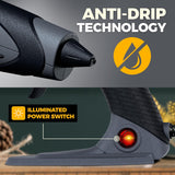 CT60 Standard Size Glue Gun Grey/Black