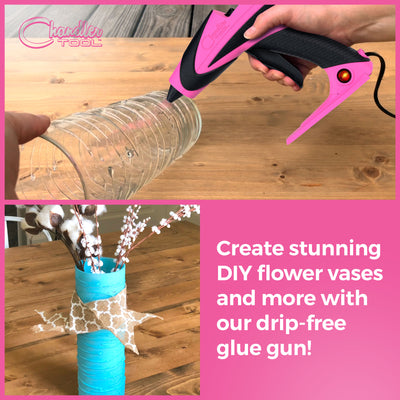 CT60 Standard Size Glue Gun Pink/Black