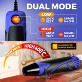 Heat Gun Blue/Black
