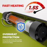 Heat Gun Green/Black