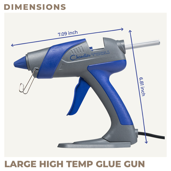 Chandler Tool Heat Gun for Crafts, 60W Glue Gun, and Wood Burning Kit Gift  Bundle